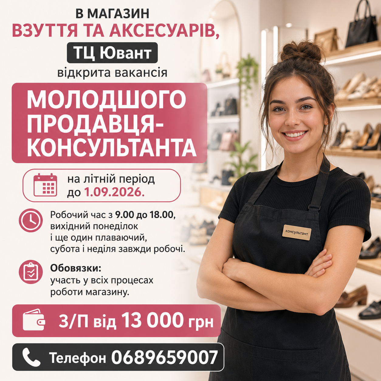 Молодший продавець-консультант