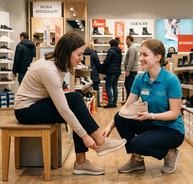 Продавець-консультант в магазин взуття та аксесуарів Bon Marche (ТЦ Ювант)